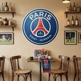 Adesivi Murali: Stemma di Paris Saint Germain 12