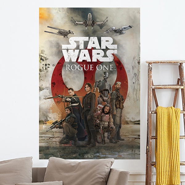 Adesivi Murali: Poster adesivo Star Wars Rogue One Alliance