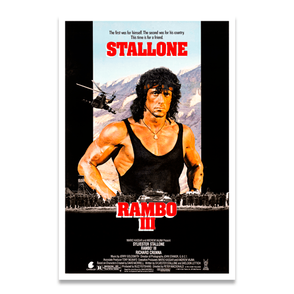 Adesivi Murali: Rambo III