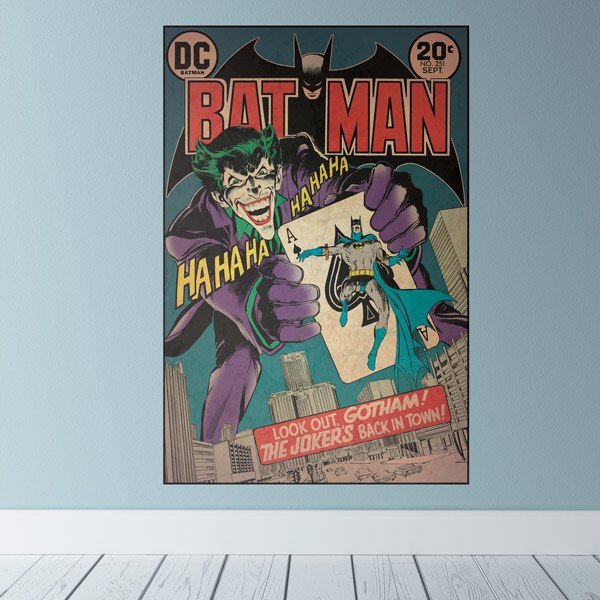Adesivi Murali: Batman y Joker
