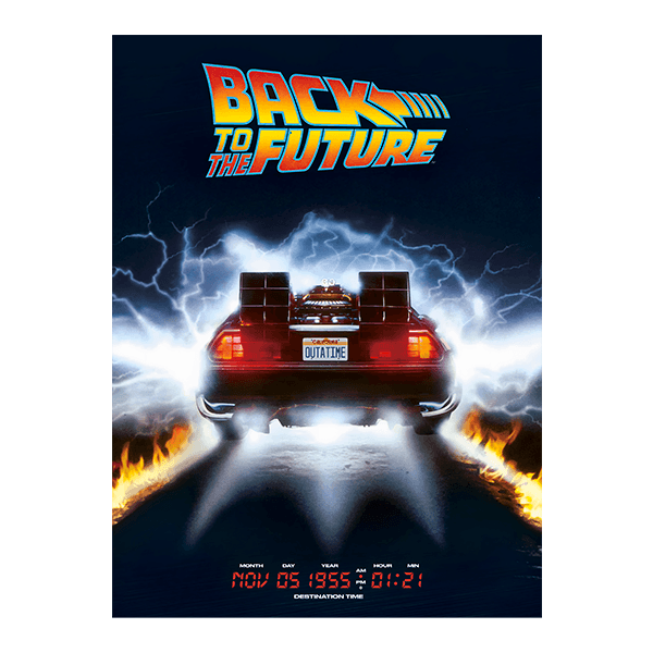 Adesivi Murali: Back to the future