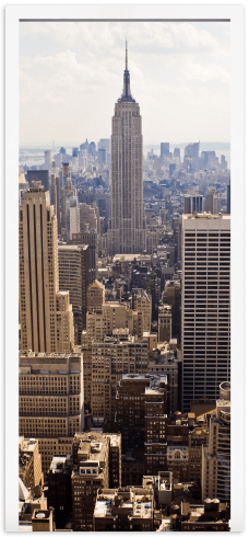 Adesivi Murali: Vista sull'Empire State Building