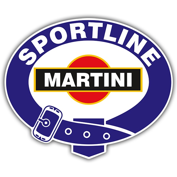 Adesivi per Auto e Moto: Martini sportline