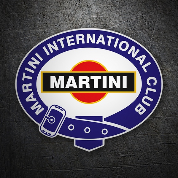 Adesivi per Auto e Moto: Martini international club