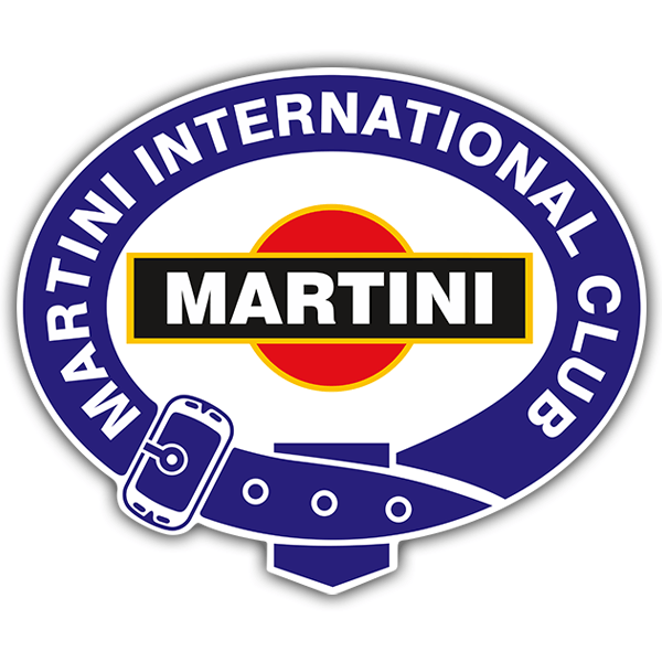 Adesivi per Auto e Moto: Martini international club