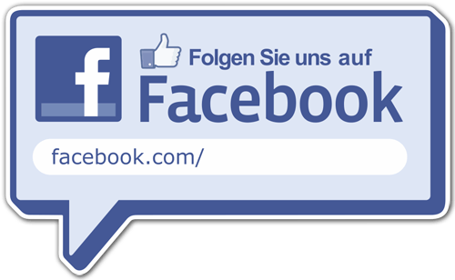 Adesivi Murali: Folgen Sie uns auf Facebook