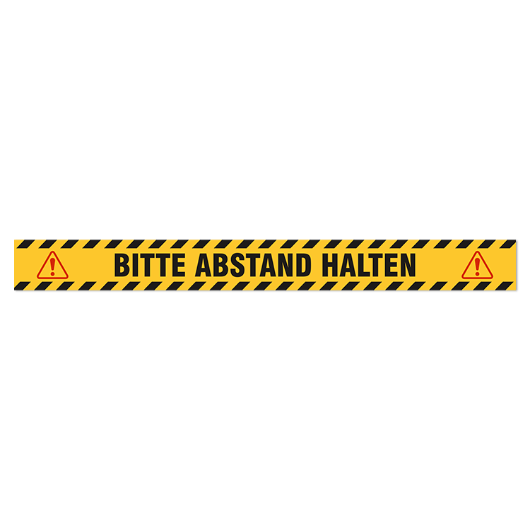 Adesivi per Auto e Moto: Adesivo Pavimenti Mantenere la Distanza Tedesco Ab