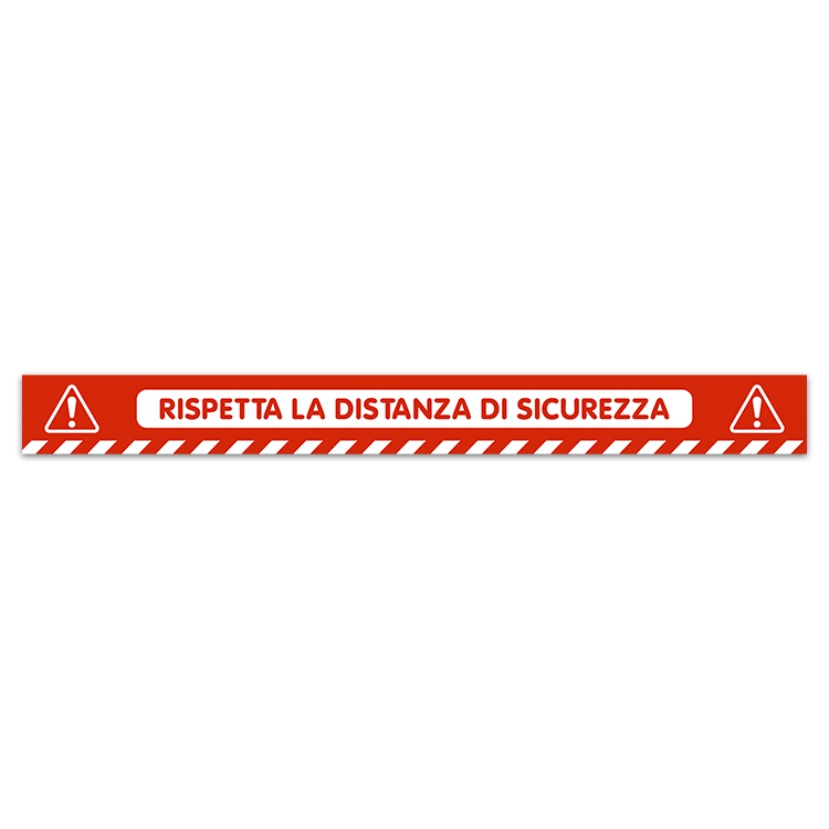 Adesivi per Auto e Moto: Adesivo Mantenere la Distanza di Sicurezza 4