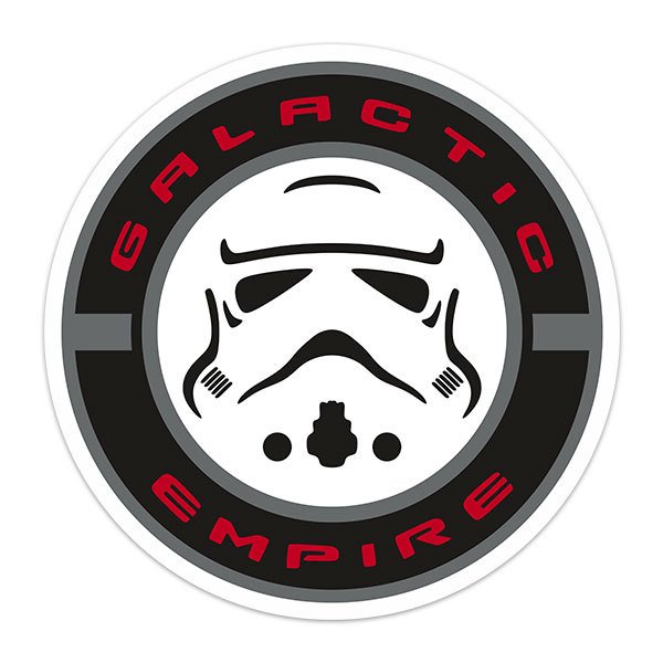 Adesivi per Auto e Moto: Galactic Empire