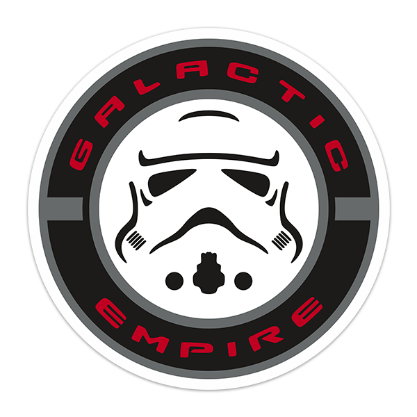 Adesivi per Auto e Moto: Galactic Empire