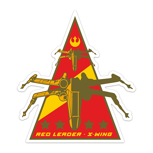 Adesivi per Auto e Moto: Red Leader - X-Wing