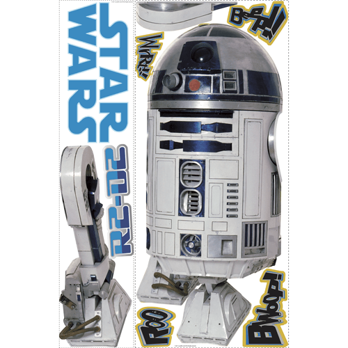 Adesivi Murali: R2D2 in azione