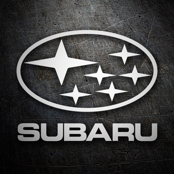 Adesivi per Auto e Moto: Marchio Subaru
