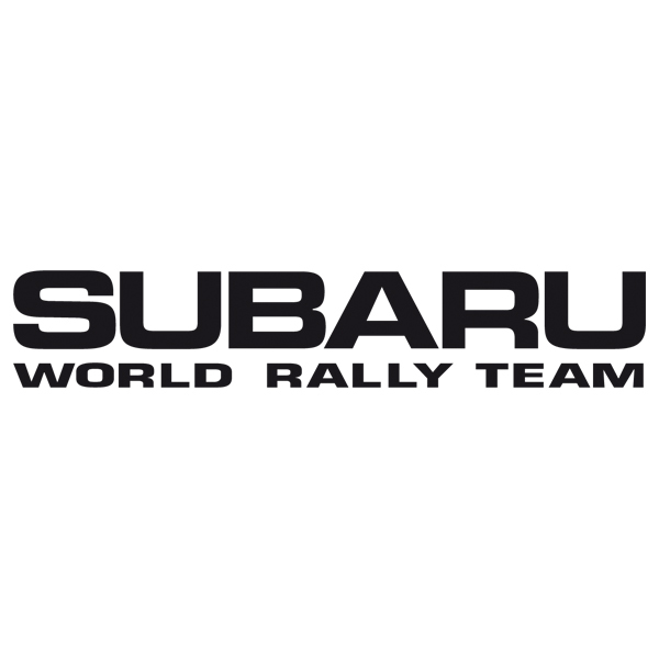 Adesivi per Auto e Moto: Subaru World Rally Team