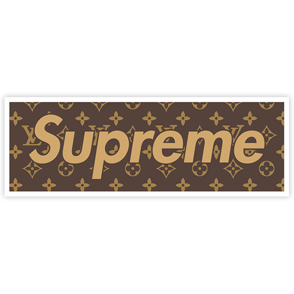 Adesivi per Auto e Moto: Supreme Real