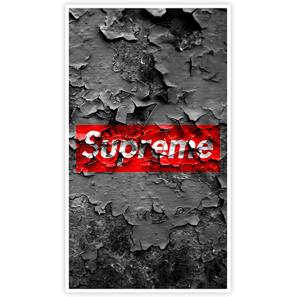 Adesivi per Auto e Moto: Supreme parete