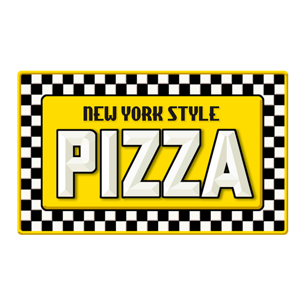 Adesivi Murali: Pizza New York Style