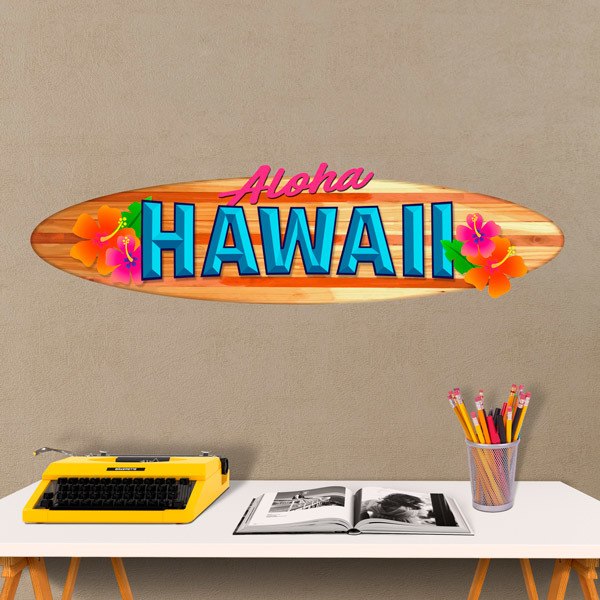 Adesivi Murali: Aloha Hawaii