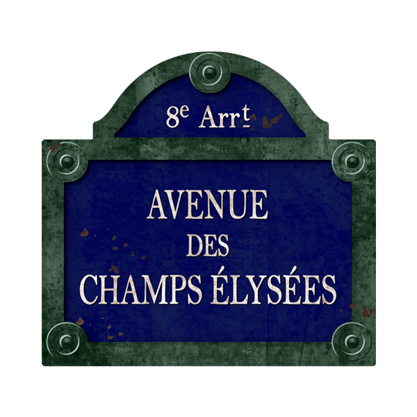 Adesivi Murali: Champs Élysées