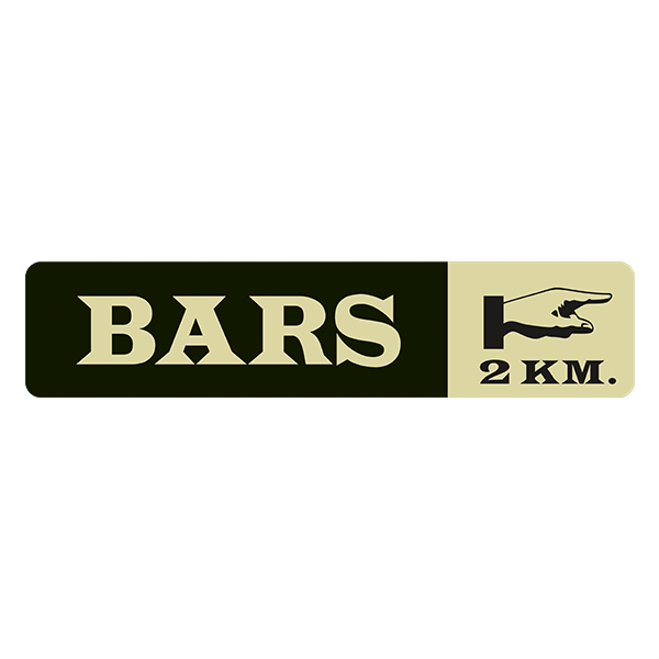 Adesivi Murali: Bars 2 km