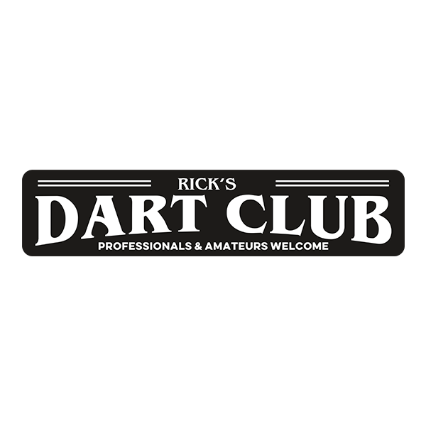 Adesivi Murali: Dart Club