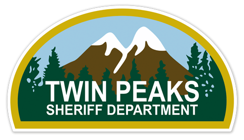 Adesivi Murali: Twin Peaks Sheriff Department