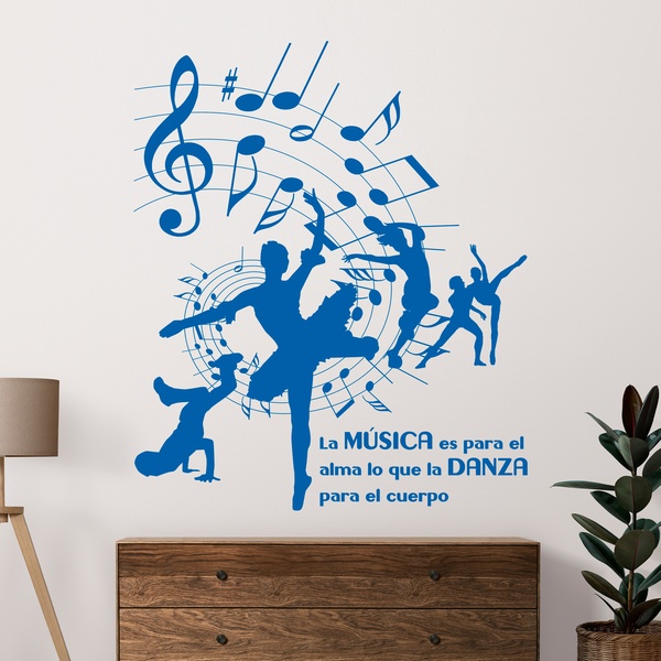 Adesivi musicali Stickers pareti