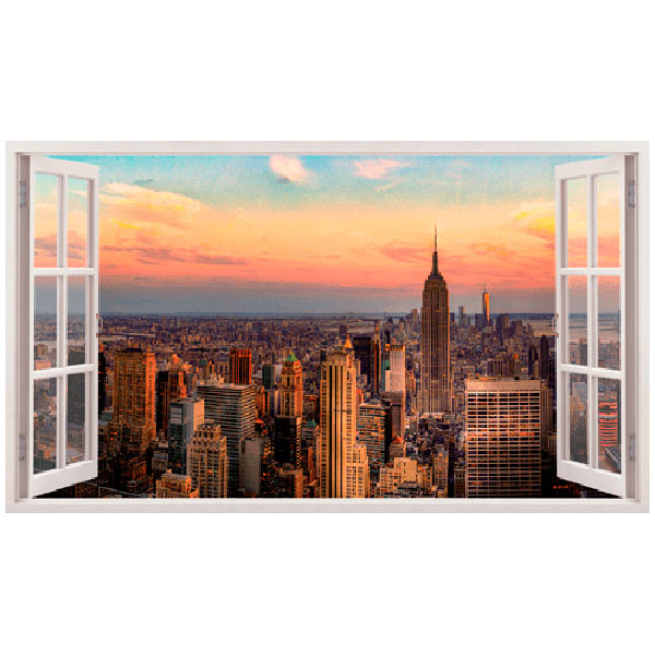 Adesivi Murali: Panoramica di New York