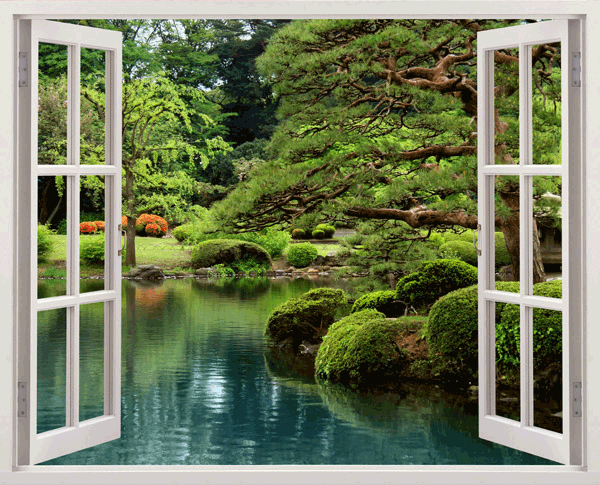 Adesivi Murali: Giardino Zen