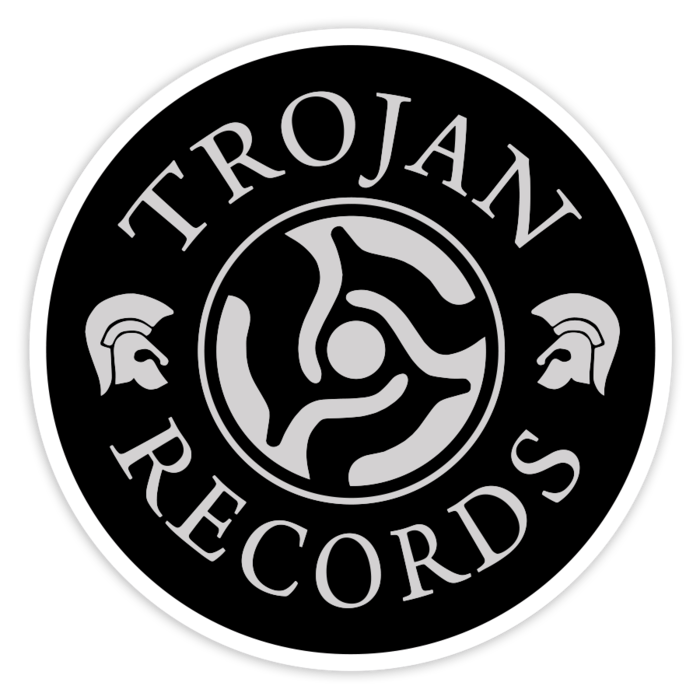 Adesivi per Auto e Moto: Logo Trojan Records Stile Ska