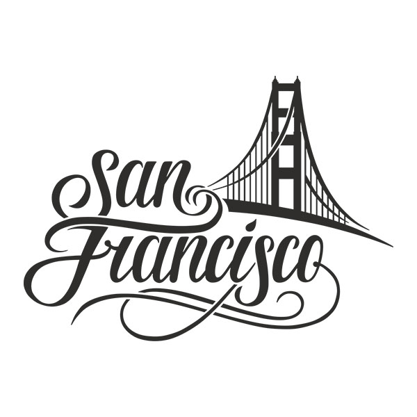 Adesivi per camper: San francisco Golden Gate