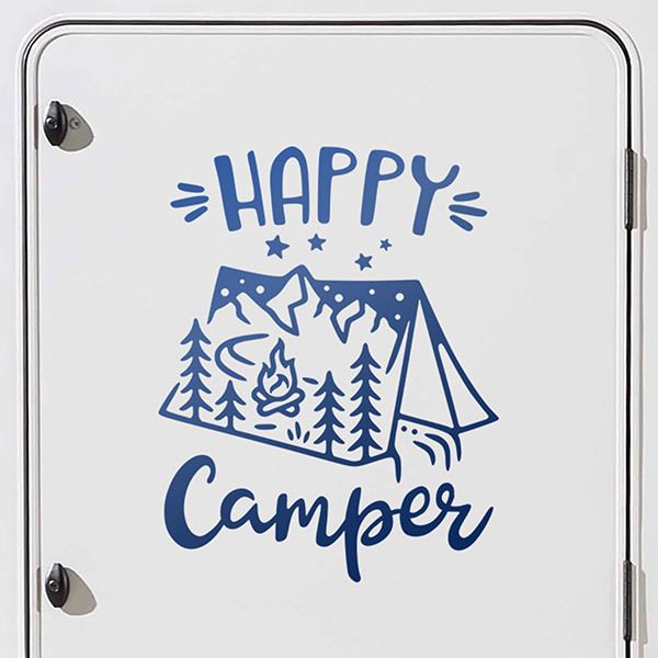 Adesivi per camper: Happy Camper