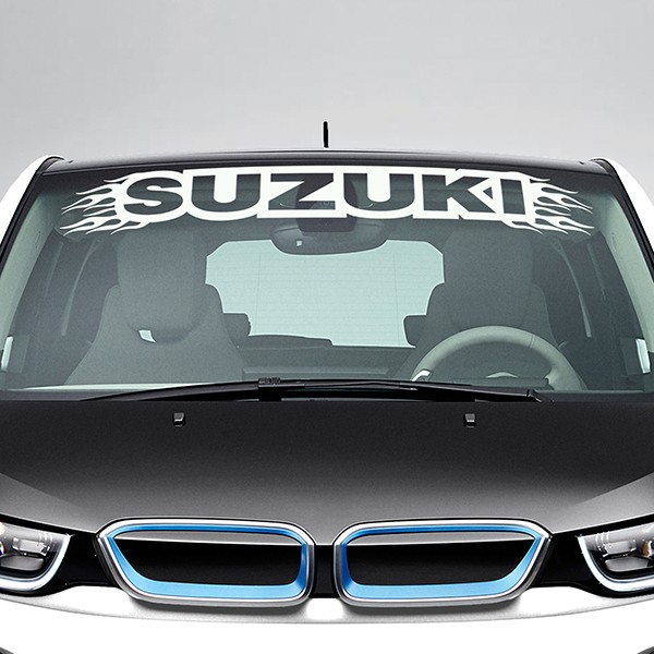Adesivi per Auto e Moto: Fascia parasole Suzuki