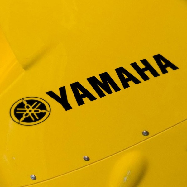 Adesivi per Auto e Moto: Logo + Yamaha