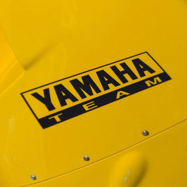 Adesivi per Auto e Moto: Yamaha Team