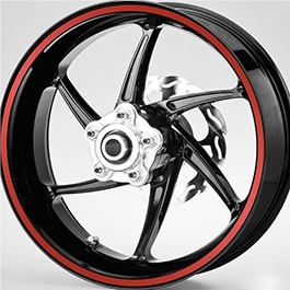 Adesivo strisce cerchi ruote