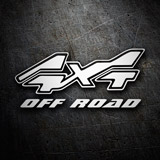 Adesivi per Auto e Moto: Numero 4x4 Off Road Racing