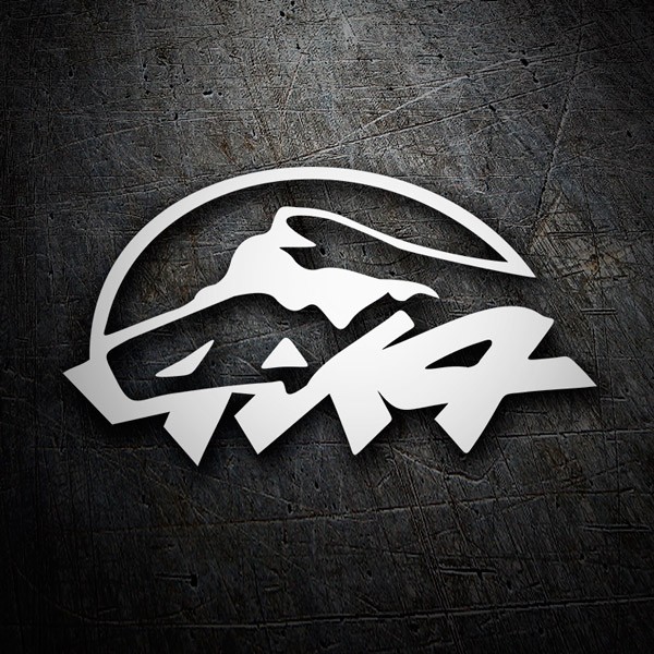 Adesivi per Auto e Moto: 4x4 Montagna