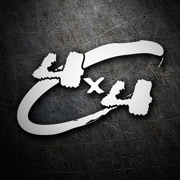 Adesivi per Auto e Moto: 4x4 Ovale Avventura