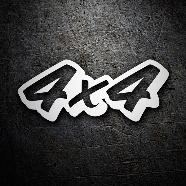 Adesivi per Auto e Moto: 4x4 Trazo a Mano