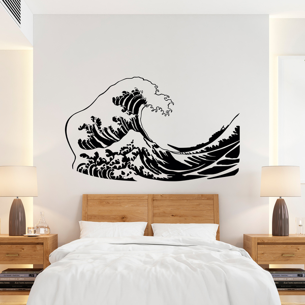 Adesivi Murali: La grande onda di Kanagawa