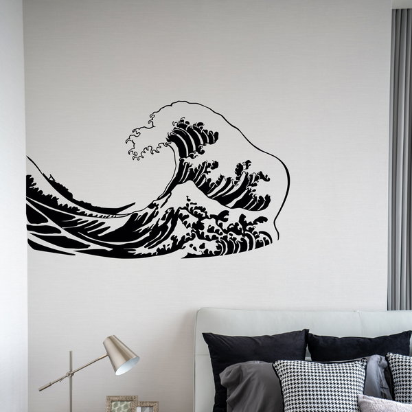 Adesivi Murali: La grande onda di Kanagawa