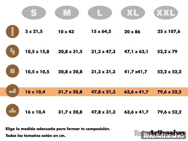 Adesivi Murali: Tetris - Parti L e J