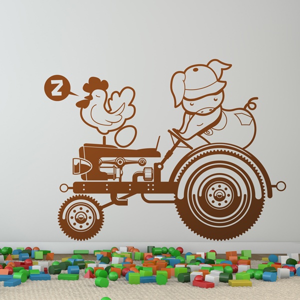 Adesivi per Bambini: Tractor