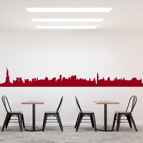 Adesivi Murali: New york skyline