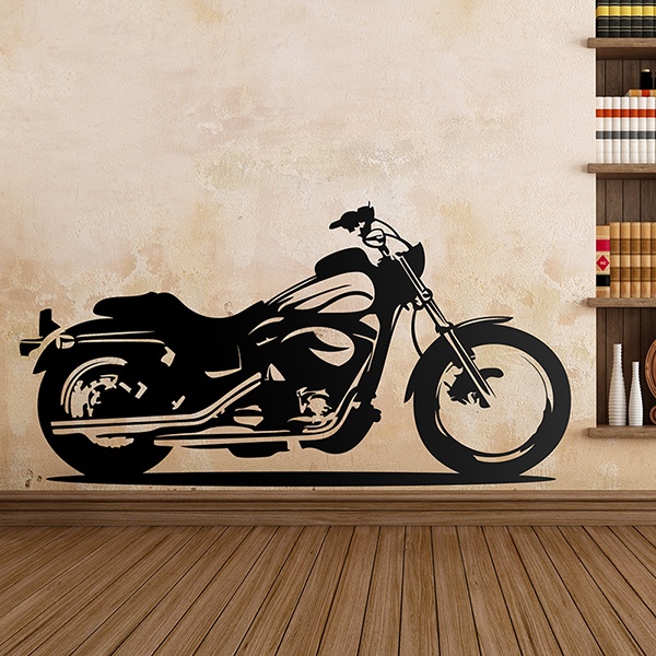 Adesivi Murali: Motorcycle Custom