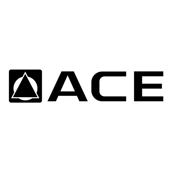 Adesivi per camper: Adesivo per Camper Ace Logo Blu