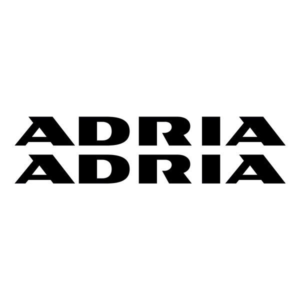 Adesivi per camper: Logo Adria 3
