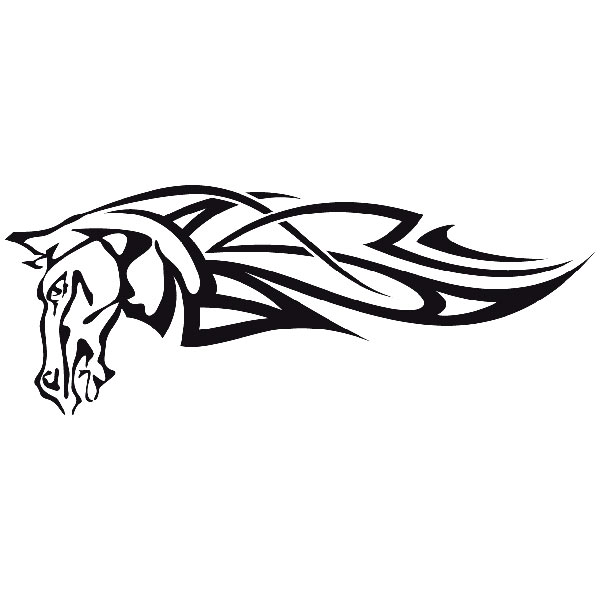 Adesivi per Auto e Moto: Animal Flames 6