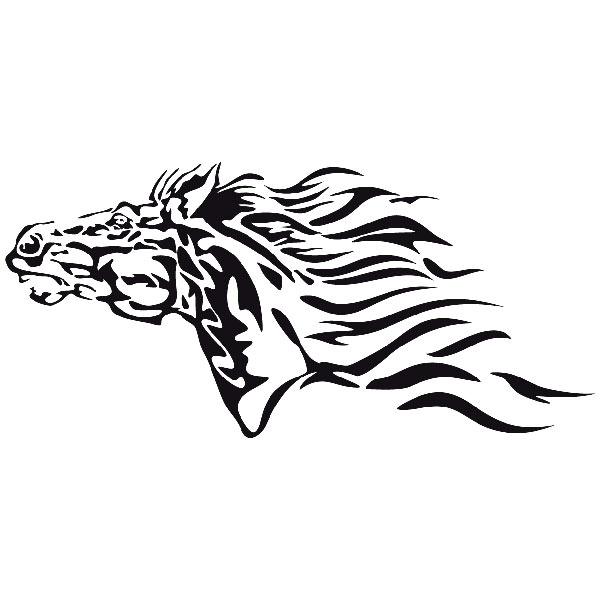 Adesivi per Auto e Moto: Animal Flames 7